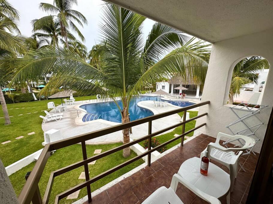 Апартаменти Departamento En Club Santiago Мансанільйо Екстер'єр фото